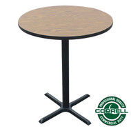Correll Bar and Cafe Breakroom Table - Bar Stool Height - Round 42" - BXB42R