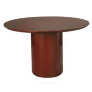 Mayline Napoli Veneer Round Conference Table Sierra Cherry - NCR48-CRY