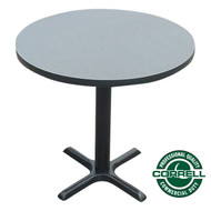 Correll Bar and Cafe Breakroom Table Round 24" - BXT24R