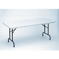Correll 30 x 72 Anti-Microbial Blow Molded Folding Table - R3072-AM