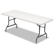 Alera Resin Rectangular Folding Table, Square Edge - 65600