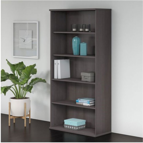 Bush BBF Studio C 5Shelf Bookcase 36"W SCB136SG Free Shipping!
