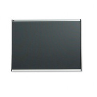 Quartet Prestige Grey Mesh Bulletin Board 4' x 3' Aluminum Frame - B444A