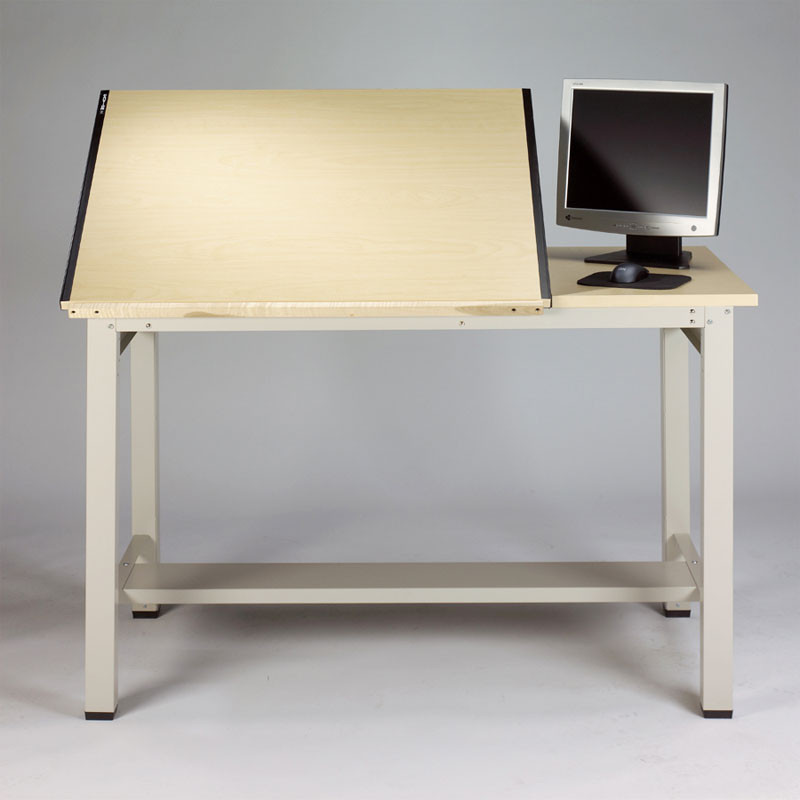 Mayline 7772 Ranger Steel Split Top Drawing Table 60 Free Shipping