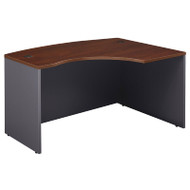 Bush Business Furniture Series C Desk L-Bow Right Hansen Cherry - WC24422