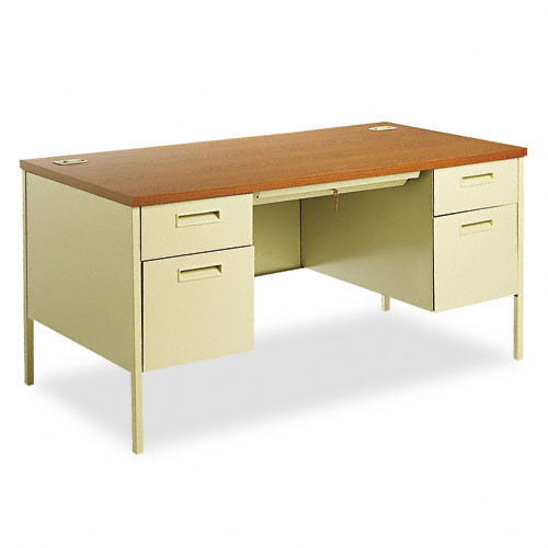 Hon Metro Classic 60 Double Pedestal Metal Desk P3262 Free Shipping