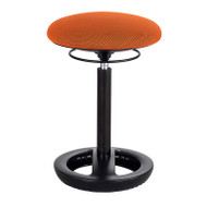 Safco Twixt Active Seating Chair, Desk-Height, Orange - 3000OR