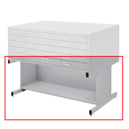 Safco Open Flat File Base Gray Finish 4977GRR Free Shipping!