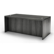 Mayline Aberdeen Executive Desk Conference Front 72" Gray Steel - ARD7236-LGS