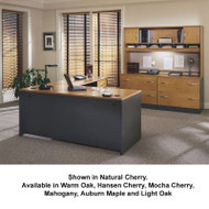 Bush Business Furniture Series C Package L-Shaped Straight Desk - SC13