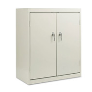 Alera Assembled Welded Storage Cabinet 42"H x 18"D, Light Gray - 84107
