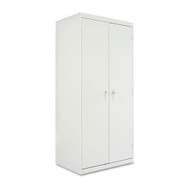 Alera Assembled Welded Storage Cabinet 78"H x 24"D, Light Gray - 88127