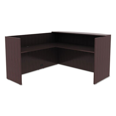 Alera Valencia Val3 L Shaped Reception Desk W Counter Free Shipping