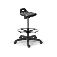 Cramer Rhino Sit / Stand Five-Star Base Stool with Footring - SSFH1