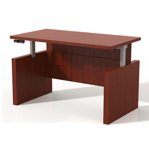 Mayline Aberdeen Height Adjustable Executive Desk Straight Front
