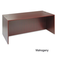 Alera Valencia Collection Straight Front Desk Shell 72" Mahogany - ALE-VA217236MY