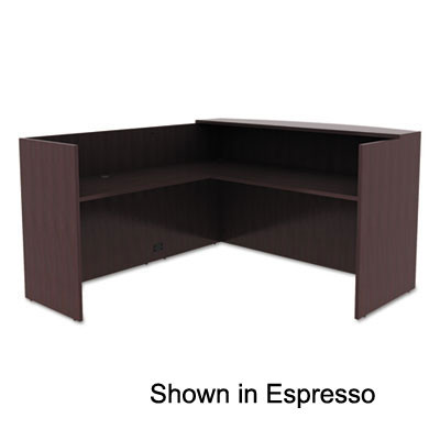 Alera Valencia Val3 Wa L Shaped Reception Desk W Counter Free