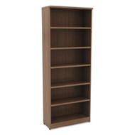 Alera Valencia Collection Bookcase 6-Shelf Walnut - VA63-8232WA