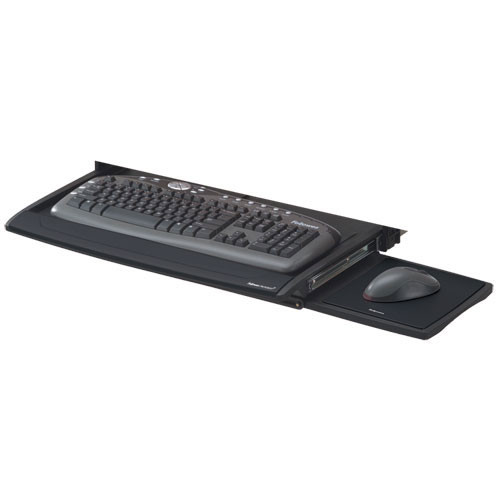 Fellowes Deluxe Keyboard Drawer Black 8031207 Free Shipping