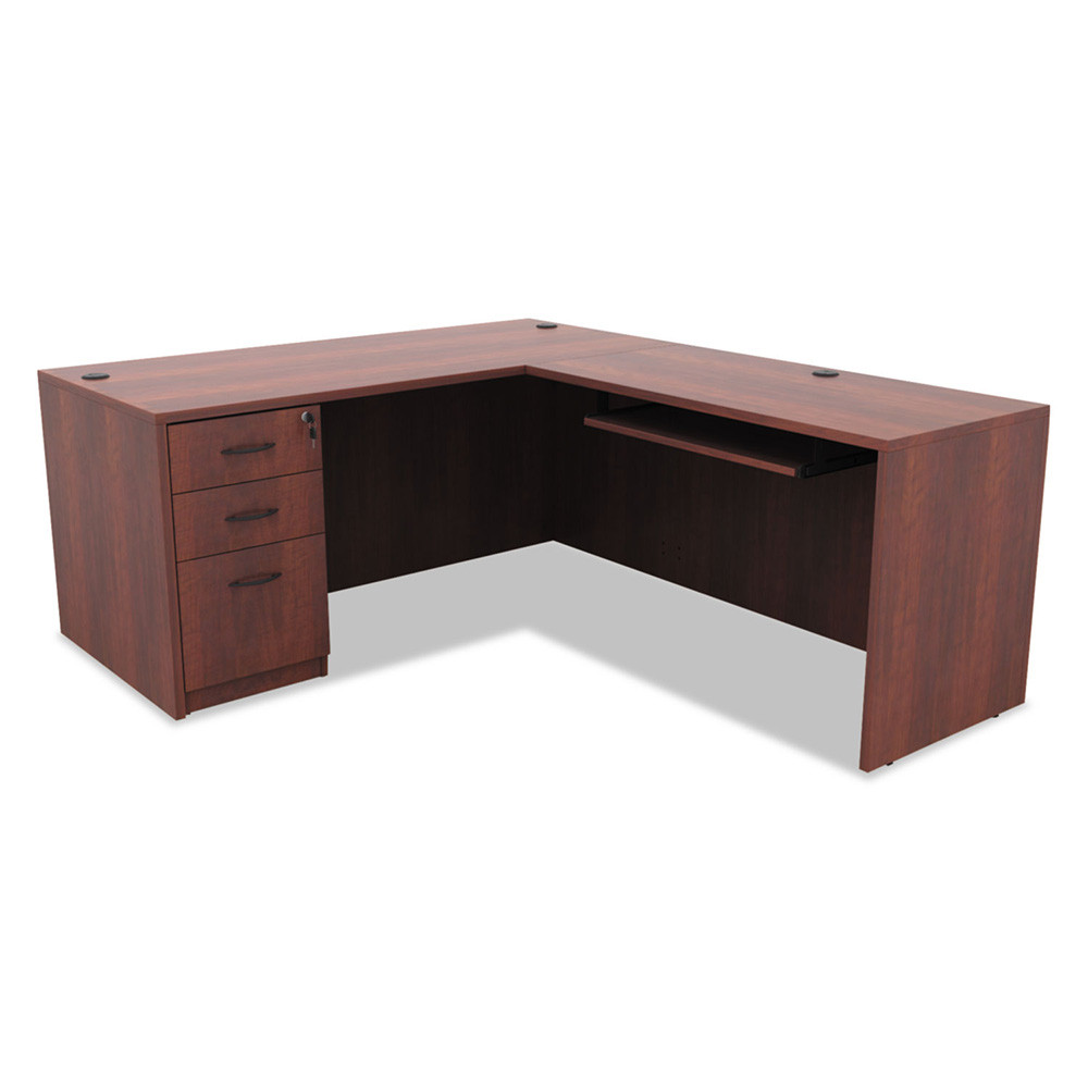 Alera Valencia Series Desk L-Shaped 72