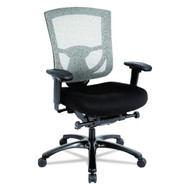 Tempur-Pedic by Raynor 600 Mesh-Back Multifunction Chair, Black Fabric Seat/Black Mesh Back - TP600