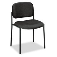 HON VL606 Series Stacking Armless Guest Chair Black  - VL606VA10 