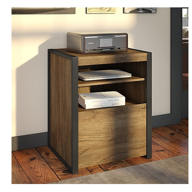 Bush Laf124rb 03 Latitude Printer Stand File Cabinet Free Shipping