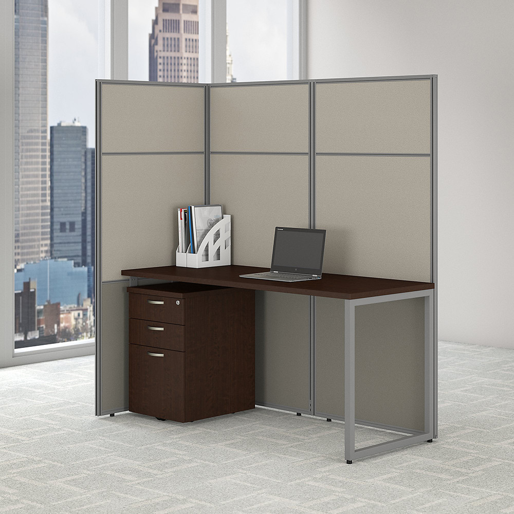 Bush Business Furniture Easy Office Cubicle Desk Workstation 60w X