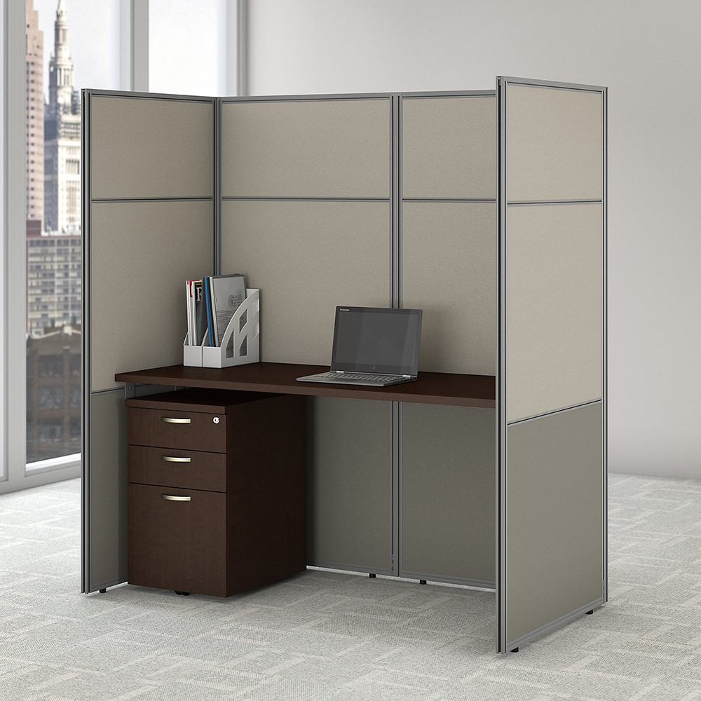 Bush Business Furniture Easy Office Cubicle Desk 60 W X 66 H