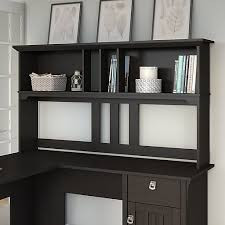 Bush Sah160vb 03 Salinas 60 W Hutch For L Shaped Desk Vintage