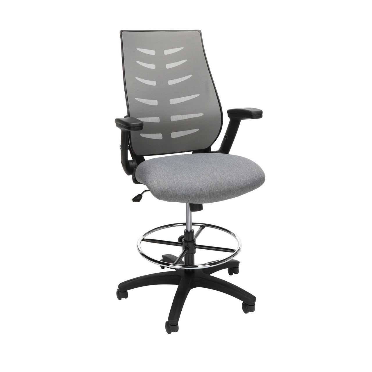 mesh drafting stool