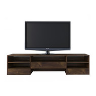 Nexera Rustik Collection TV Stand 72-inch, Truffle - 109012