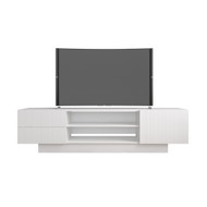 Nexera Marble Collection TV stand 72-inch, White - 115403