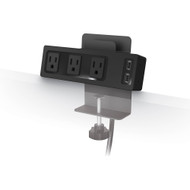 Balt Clamp Mount Outlet & USB Charger - 66675