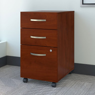 Bush Business Furniture 3 Drawer Mobile File Cabinet Hansen Cherry - FTR006HCSU