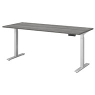 Bush Furniture Move 60 Series 60W x 30D Height Adjustable Table Standing Desk - M6S6030PGSK
