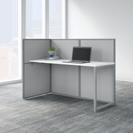 Bush Business Furniture Easy Office 60"W Desk Workstation w 45"H Open Panels - EOD160WH-03K
