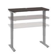 Move 40 Series by Bush Business Furniture 48W x 24D Height Adjustable Standing Desk Storm Gray - M4S4824SGSK