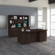 Bush Business Furniture Office 500 Executive Desk 72" Package Black Walnut - OF5001BWSU