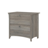 Bush Furniture Salinas Collection Lateral File Cabinet Driftwood Gray - SAF132DG-03
