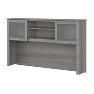 Bush Furniture Somerset 60W Desk Hutch Platinum Gray - WC81231