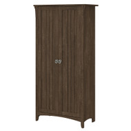 Bush Furniture Salinas Storage Cabinet with Doors Ash Brown - SAL015ABR