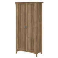 Bush Furniture Salinas Kitchen Pantry Cabinet with Doors Reclaimed Pine -SAL014RCP