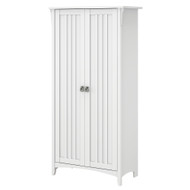 Bush Furniture Salinas Kitchen Pantry Cabinet with Doors Shiplap Gray -SAL014G2W