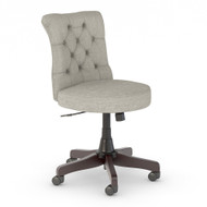 Bush Furniture Key West Mid-Back Tufted Office Chair Light Gray - KWS019LG