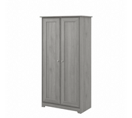 Bush Furniture Cabot Tall Storage Cabinet with Doors in Modern Gray - WC31397-03