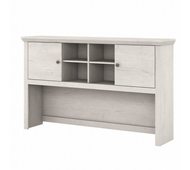 Bush Furniture Yorktown 60W Desk Hutch in Linen White Oak - WC40431-03