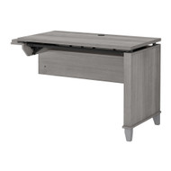 Bush Furniture Somerset 42W 3 Position Sit to Stand Return in Platinum Gray - WC81242