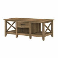 Bush Key West Coffee Table with Storage Reclaimed Pine - KWT148RCP-03
