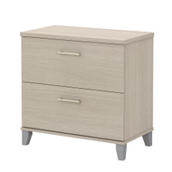 Bush Furniture Somerset 2 Drawer Lateral File Cabinet in Sand Oak - WC81180